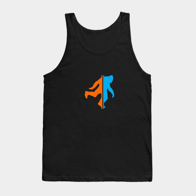 Bigfoot Portal (small logo) Tank Top by JeffTheCurator